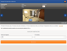 Tablet Screenshot of ondormirevalencia.com